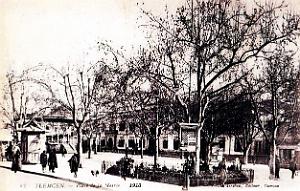 Tlemcen - Place de la Mairie - 1910